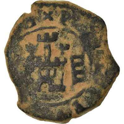 [#871277] Coin Spain Philip III 4 Maravedis VF Cop Per • $15.54