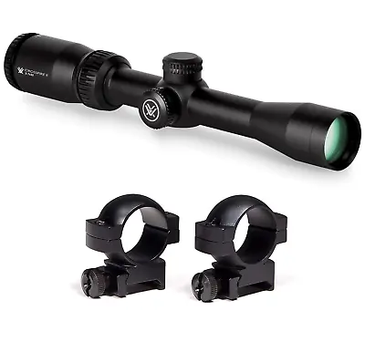 Vortex Optics Crossfire II Rimfire 2-7x32mm Riflescope V-Plex With 1 Inch Rings • $139