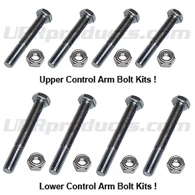 MUSTANG UPPER & LOWER CONTROL ARM BOLT KIT Fits 79-98  • $29.99