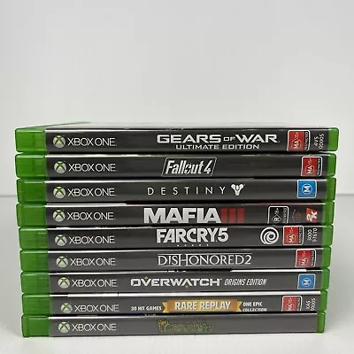 Xbox One Games Bundle - X9 Includes Destiny  Mafia Fallout GOW Farcry VGC • $89.95