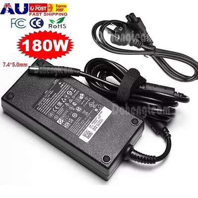 180W Power Charger AC Adapter For Dell Alienware M15x M14x Laptop+Cord Cable Kit • $53.19