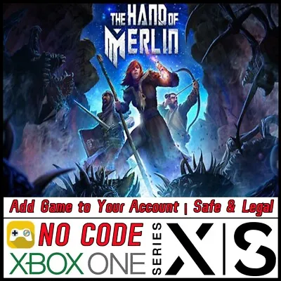 The Hand Of Merlin Xbox One SeriesX|S | Game No Code • $4.74
