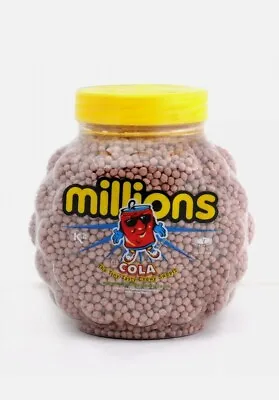 Millions Cola Flavour Full Sweets Jar 2.27kg • £27.99