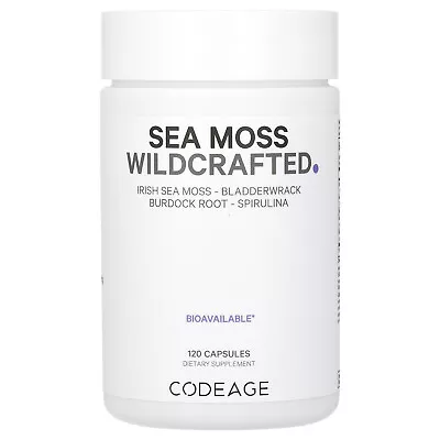 Sea Moss Wildcrafted 120 Capsules • $34.99