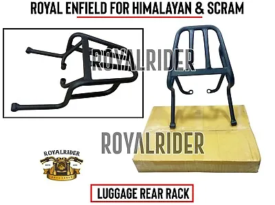 Fits Royal Enfield  LUGGAGE REAR RACK For Himalayan And Scram 411 • $59.40