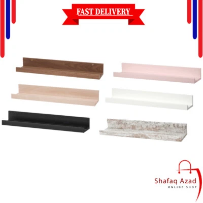 $25.99 • Buy IKEA Picture Photo Ledge-55cm Floating Wall Mounted Display Shelf For Home Decor