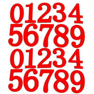  2 Sets Decorative Numbers Fridge Decal Refrigerator Stickers Magnet Toys • $8.45