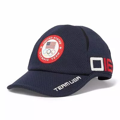 Mens Polo Ralph Lauren Navy Team USA 2016 Olympics Cross Court Adjustable Hat • $32.66