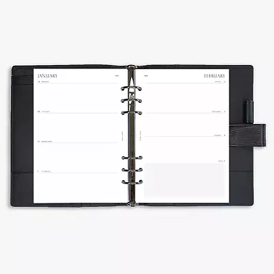 2024 Weekly Planner Inserts & Agenda Refill - Horizontal - Pocket Size LV PM • £28.95