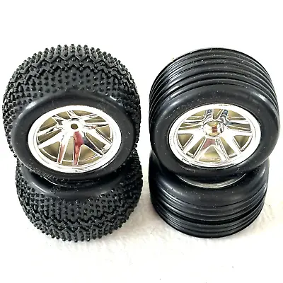 3Racing 5-Spoke Front & Rear Tyre Set For Losi 1/36 Micro-T WH-10/SI OZRC • £92.98