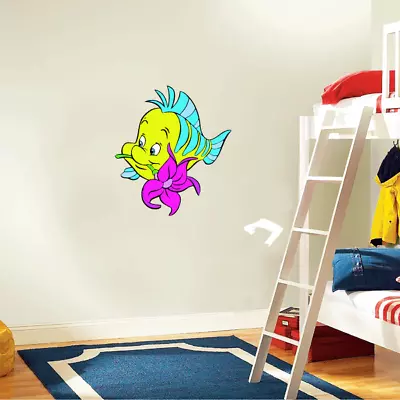 Little Mermaid Cartoon Vinyl Wall Decor Sticker Decal 22'' X 24'' • $19.80