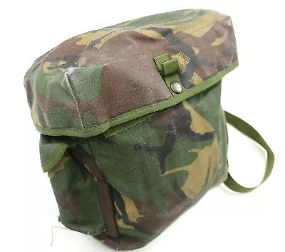 GENUINE BRITISH ARMY S10 RESPIRATOR GAS MASK BAG In DPM WOODLAND CAMO • $6.20