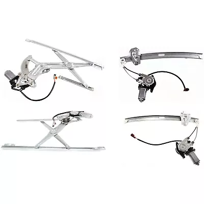 Power Window Regulator Set For 1990-1993 Honda Accord Front And Rear With Motor • $128.16
