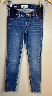 Madewell Maternity Skinny Jeans Stretch Denim Size 23 Distressed • $24.99