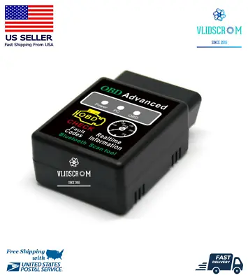 ELM327 V1.5 Bluetooth OBD2 OBDII Auto Car Diagnostic Scanner HS/MS Android • $111.99