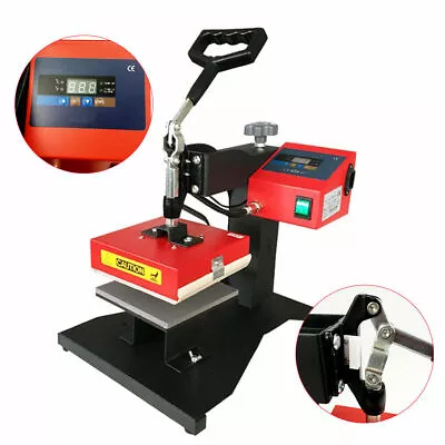 5.9x5.9  T-shirt Sublimation Heat Press Transfer Machine 110V Small Size NEW • $110.20