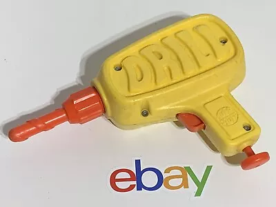 Vintage Mattel Tuff Stuff Toy Drill -Working*- Pull Cord - Real Drilling Action • $14.83