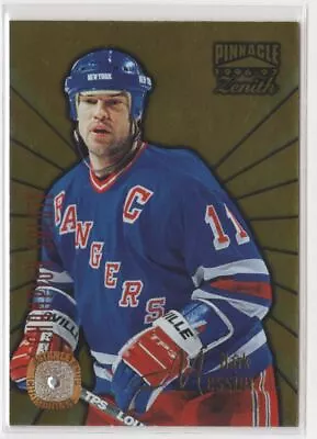 1996-97 Zenith Champion Salute Mark Messier Auto New York Rangers #1 • $5.82