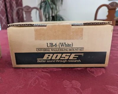 Bose UB-6 Speaker Wall/ceiling Mount Kit - 1 Pair (2) • $17