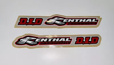 2 Renthal  DID Universal Swingarm/Shroud Weather Proof Decals Sticker Graphics • $13.95