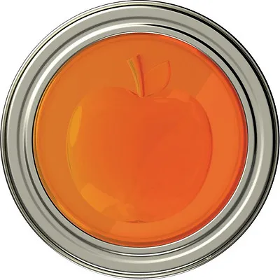JarWare Mason Jar Peach Fruit Jam/Jelly Lid #82632 For Mason Or Canning Jars • $11.99