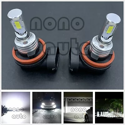 2x CSP LED Headlight Kit H8 H9 H11 40W 7000LM 6000K Super White Low Beam Bulbs • $13.99