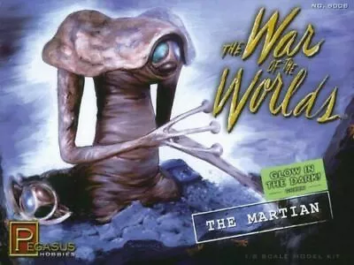 Pegasus 1/8 The  Martian  Figure Kit  War Of The Worlds  9008 • $50.99