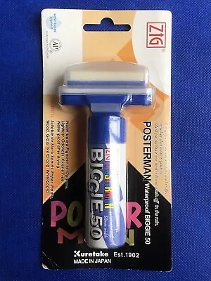 Brand New Zig Posterman Waterproof Biggie 50 Water Based Pigment Applicator • £8