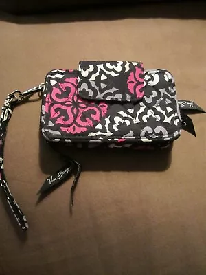 Vera Bradley Women's Handbags/Accessories~Canterbury Magenta Wallet/Wristlet • $14.99