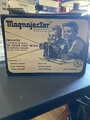 Magnajector Magnifier Projector In Box Vintage 1960 • $15