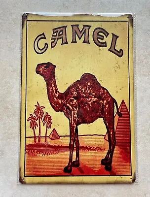CAMEL CIGARETTES METAL SIGN BAR MAN CAVE PUB BEER GARDNEN 20x30cm • £5.99