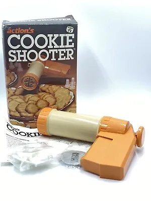 Vintage 1984 Actions Cookie Shooter And Cake Decorator Complete Never Used • $12.95