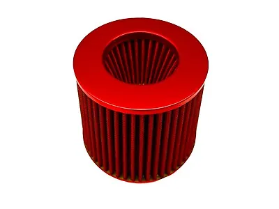 For BMW E46 M3 Air Filter- RED - Adjustable 3 3.5 4 Inch High Air Flow Cone Air • $26.99