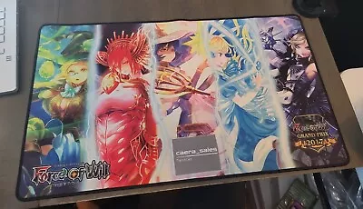 Force Of Will TCG Playmat Vingolf 3 Sylvia Alice Zero Fiethsing Grand Prix 2017 • $85.47