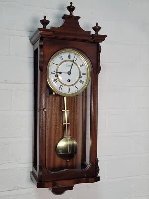  Comitti Vienna Wall Clock Westminster Chime Musical Fully Working  • £175