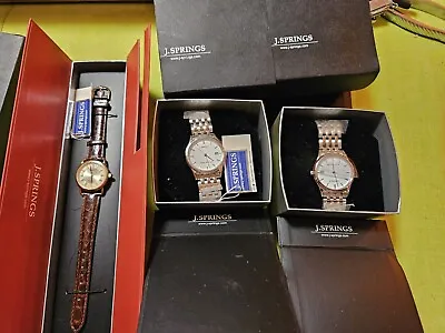 3 Lot J. Springs By Seiko Ladies Watches NOS • $55