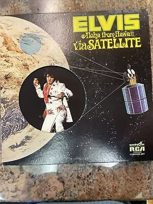 Elvis Presley Aloha From Hawaii Via Satellite RCA Record Double Album 1972 RCA • $12