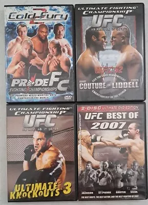 DVD Lot Of 4-PFC And UFC Fights-Best Of...5.1.45B • $22.99