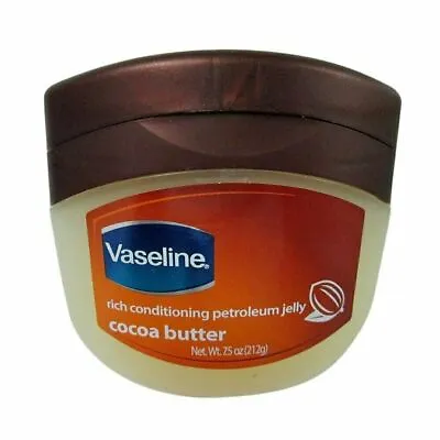 Vaseline Petroleum Jelly Rich Conditioning Cocoa Butter For Dry Skin 7.5 Ounce • $13.18