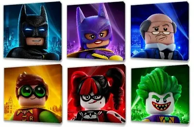 £4.99 • Buy Lego Batman Movie Characters Canvas Picture 6 Designs To Choose From