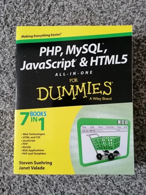 £0.99 • Buy PHP, MySQL, JavaScript & HTML5 All-in-One For Dummies By Steve Suehring,...