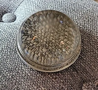 Vintage Glass Dome Magnifying Glass Paperweight • $12