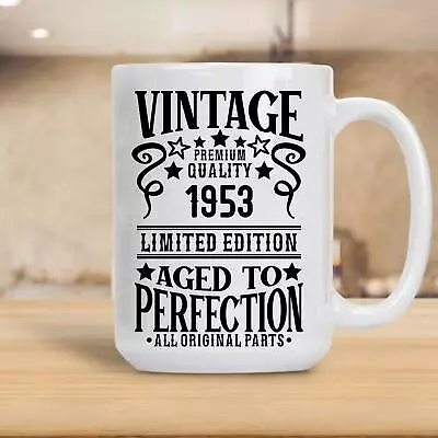 1953 Vintage Gift 70th Birthday Gift Mug Limited Edition For Women 70 Birthday • £16.87