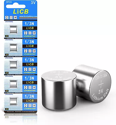 LiCB CR1/3N 3V Lithium Battery For CR11108 2L76 K58L5-PCS • £13.44