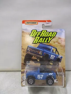 Matchbox 1972 Ford Bronco 4x4x • $4.72