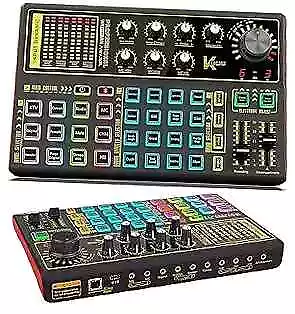 Professional Audio Mixer K300 Live Sound Card And Audio Interface Sound SK300 • $101.27