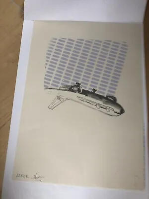 Charming Baker Saturday ScreenPrint 'Plane' SIGNED • £390