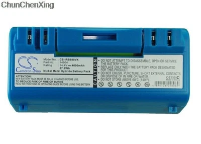 $98.74 • Buy Cameron Sino 4000mAh Battery 14904 For IRobot Scooba 330, 340, 350, 390, 5800