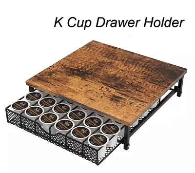 K Cup Drawer Holder For Keurig Pods K Cup Storage Organizer Drawer Save Space • $25.99