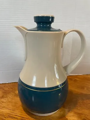 (746) Vintage Thermos Butler Coffee Carafe No 570 Blue Ingried 32oz West Germany • $15
